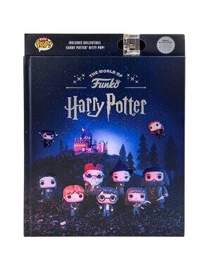 The World Of Funko Harry Potter Book With Collectible Bitty Pop Figure